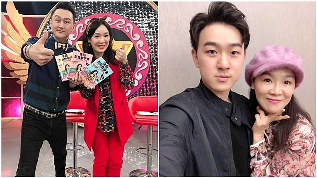 淡出螢光幕前的徐薇，她提到24歲的兒子現在在上海發展順遂。(圖／翻攝自徐薇臉書粉絲團)