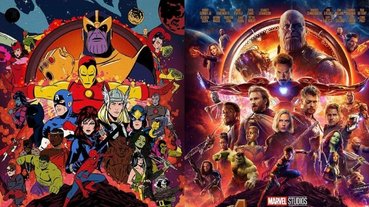 漫畫其實長這樣！粉絲將《復仇者聯盟》電影海報全改成「漫威漫畫版」找回原型！