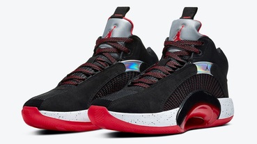 新聞分享 / 反光鞋舌來了 Air Jordan XXXV 換上經典之一的黑紅配色