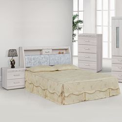 ◎北歐設計簡約風格|◎不含床頭櫃-床墊|◎木心板高品質類型:組合組合說明:晶華雪松5尺床箱型雙人床(床頭箱+床底)規格:雙人5尺風格:歐式尺寸(公分):寬152x深223.5x高107公分主材質:木質