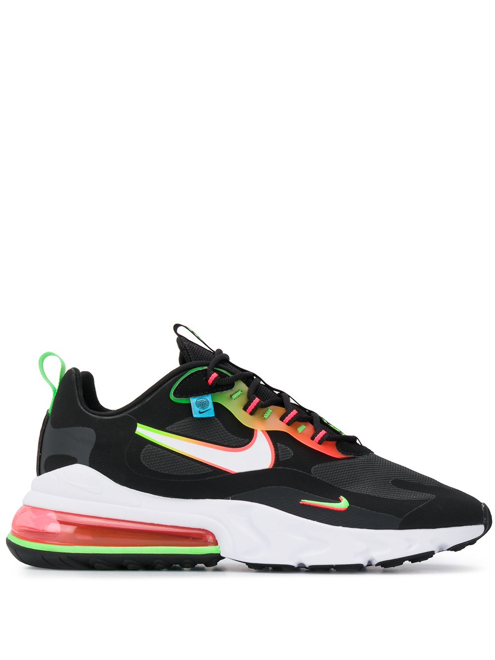 Nike - Air Max 270 React SE Worldwide sneakers - men - Rubber/FabricFabric - 2.5 - Black