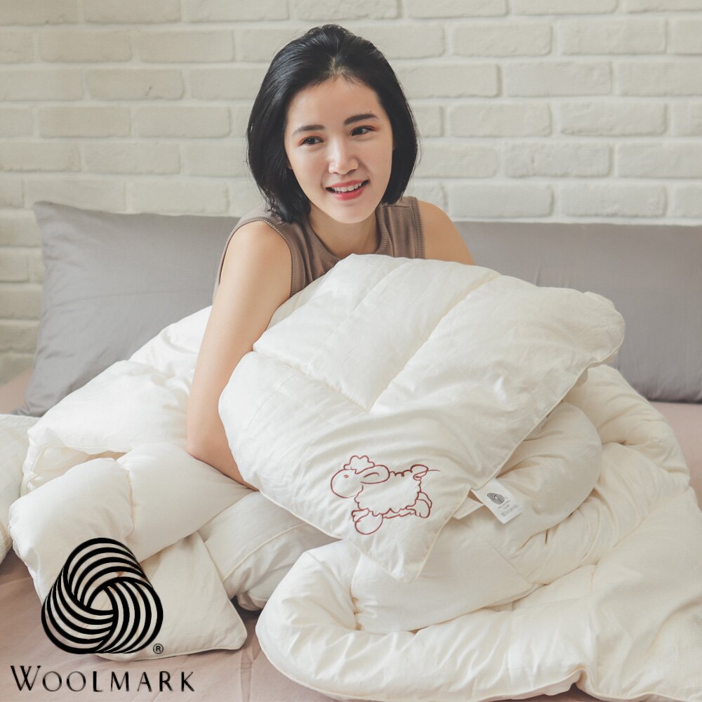 ‧國際羊毛局認證 ‧100%紐西蘭進口羊毛 ‧100%精梳純棉表布 ‧經洗淨、碳化、防縮、防蟲處理