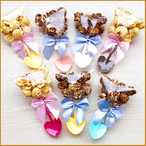 幸福鏟子「爆米花」(焦糖/巧克力 2口味可選)(限宅配)-生日分享/婚禮小物/來店禮贈品/幸福朵朵