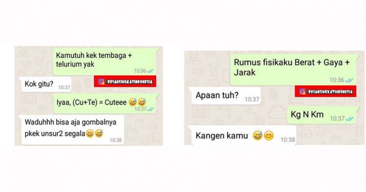 13 Gombalan Lucu Pakai Rumus Ilmiah Ini Bikin Jomblo Terdiam Brilio Net Line Today