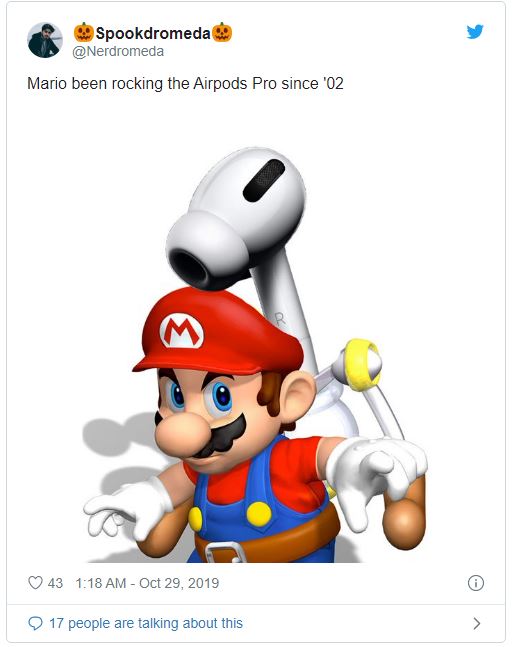 AirPods Pro 正式問世後，網友：設計原型是它無誤