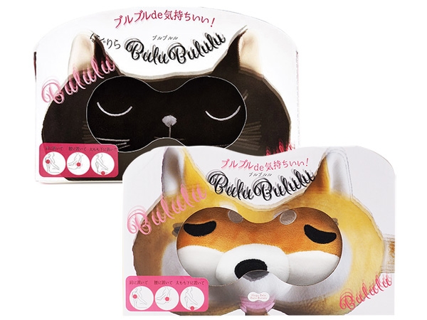 黑色小貓／午睡柴犬 舒緩按摩枕(1入) 款式可選【D382338】※限宅配，還有更多的日韓美妝、海外保養品、零食都在小三美日，現在購買立即出貨給您。