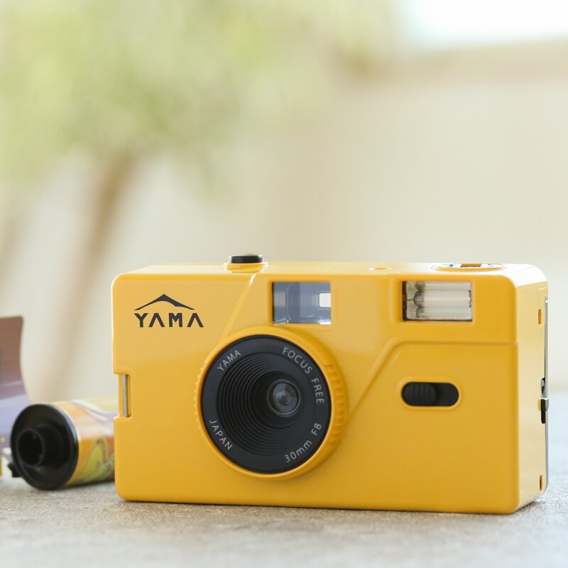 yama傻瓜相機膠卷膠片機菲林非一次性（可重複使用即可拍）