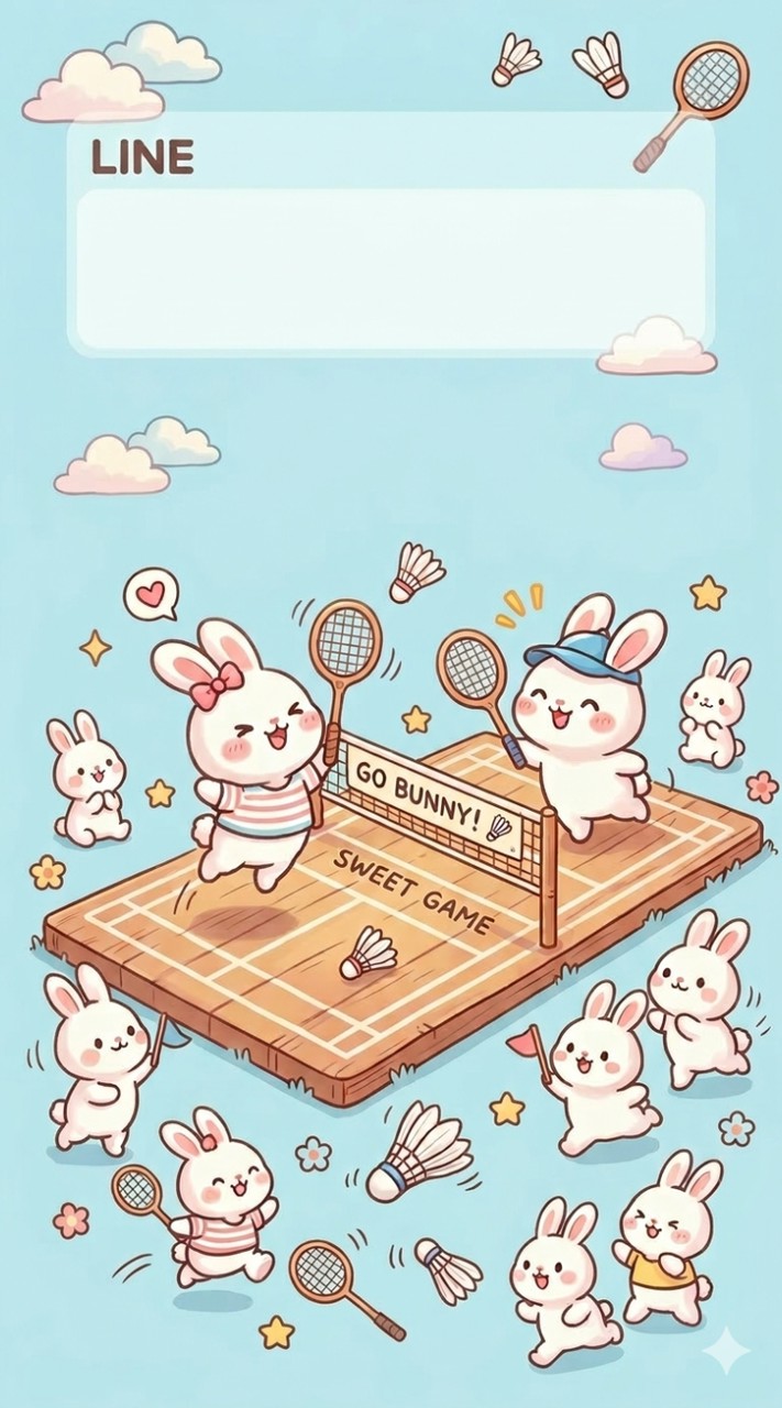 幸運兔子羽球