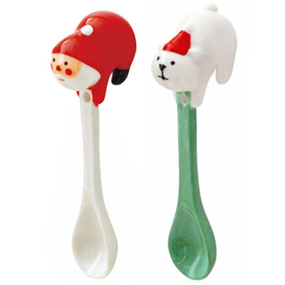 〔APM飾品〕溫馨團員歡樂聖誕派對-逗趣翹臀懸掛湯匙 (聖誕老人) (北極熊)