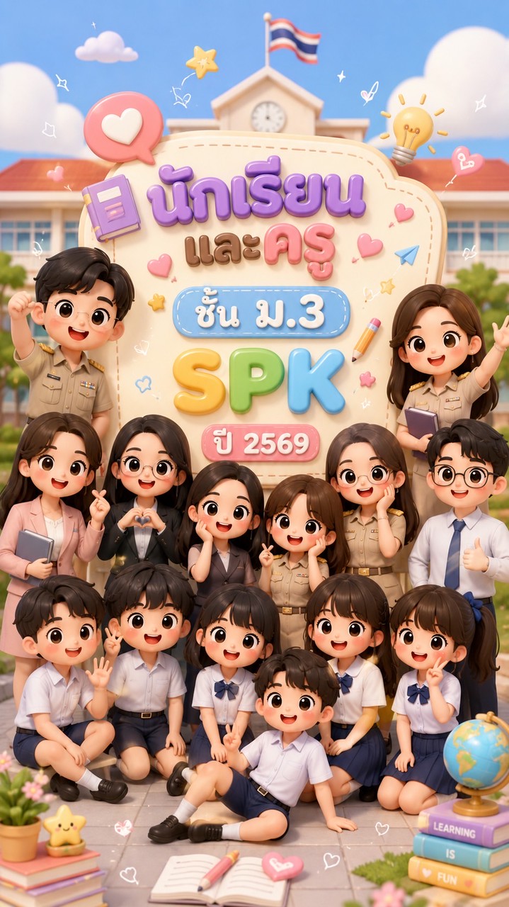 นักเรียนและครูชั้น ม.3ปี 2569 (SPK）