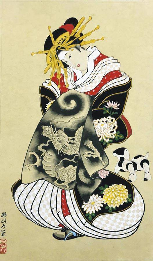 Interest 現代浮世繪武士變身上班族 明報 Line Today