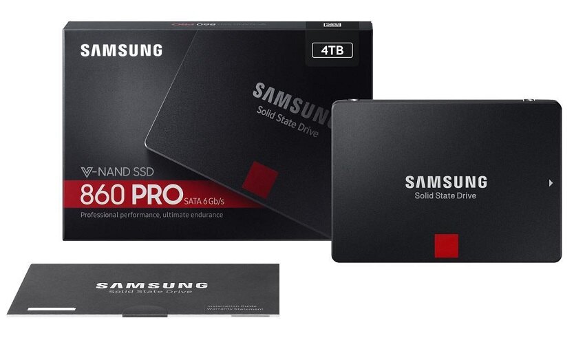 保修 : SAMSUNG 860 PRO 系列享受5年有限保修政策