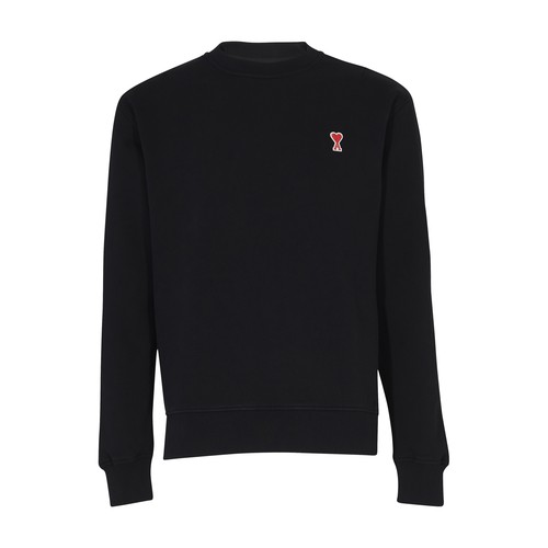 The Ami de Caur sweatshirt is elegantly signed with the iconic patch that distinguishes the Parisian