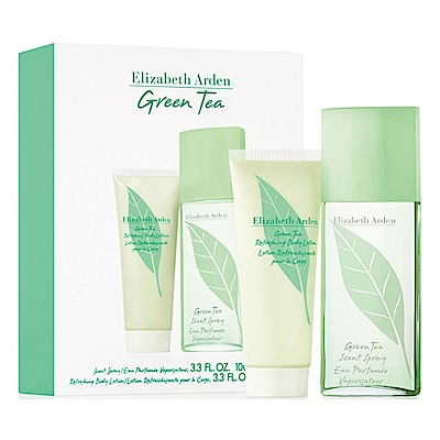 Elizabeth Arden 雅頓 綠茶淡香水禮盒(100ml香水+100ml體乳)