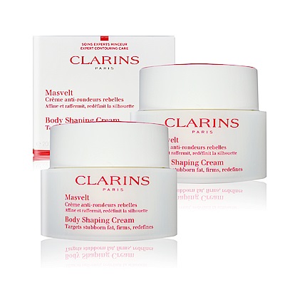 CLARINS 克蘭詩 比基尼美體霜200mlX2-國際航空版