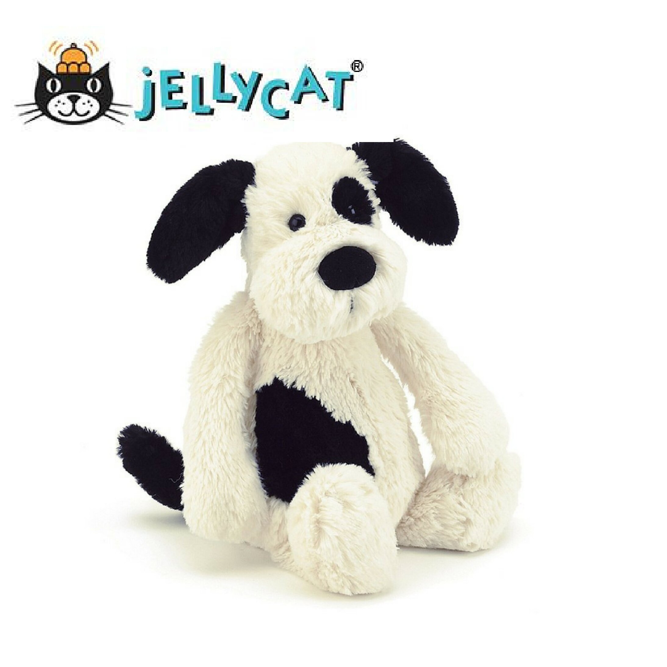 啦啦看世界 Jellycat 英國玩具 / 黑白小狗 玩偶 彌月禮 生日禮物 情人節 聖誕節 明星 療癒 辦公室小物
