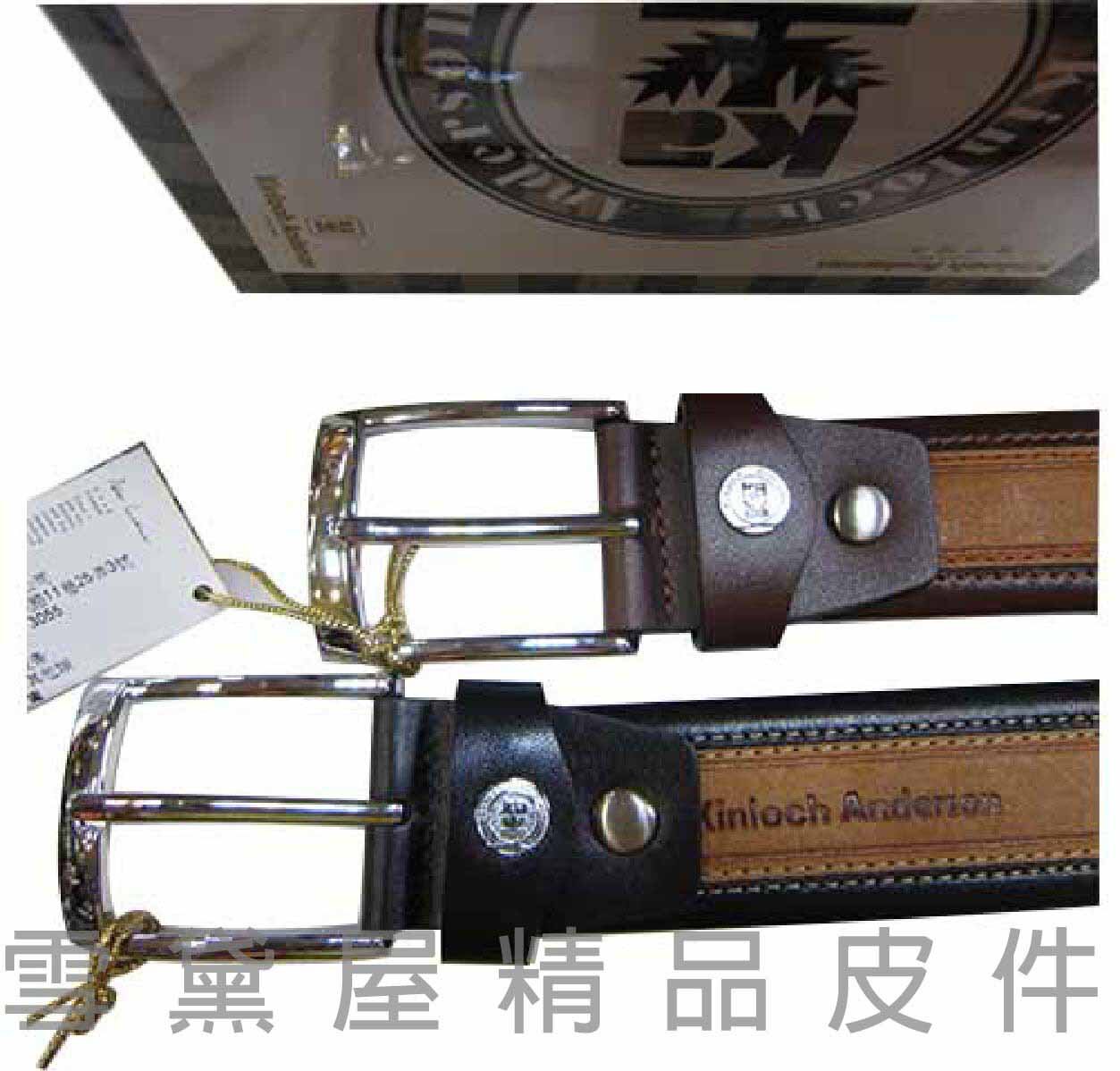 ~雪黛屋~英國 Kinloch Anderson 英國休閒針釦式MIT製100%進口牛皮耐磨耐用百搭KA-7934