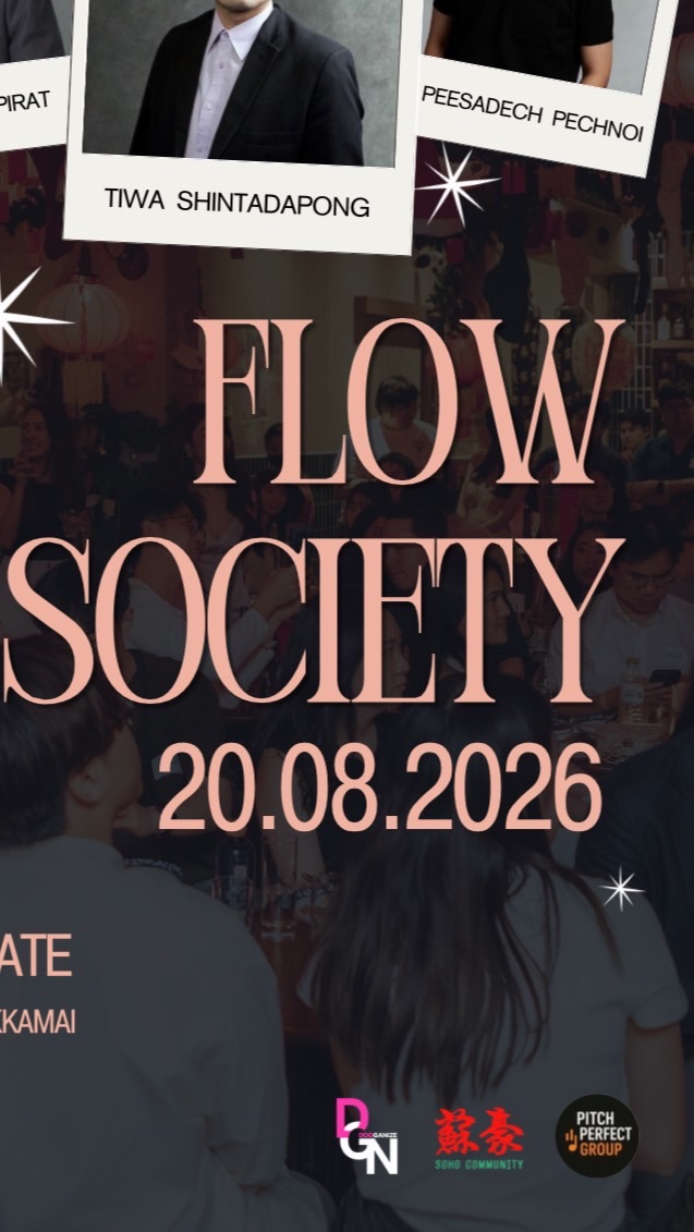 🥂 Flow Society | 20 Aug 2026