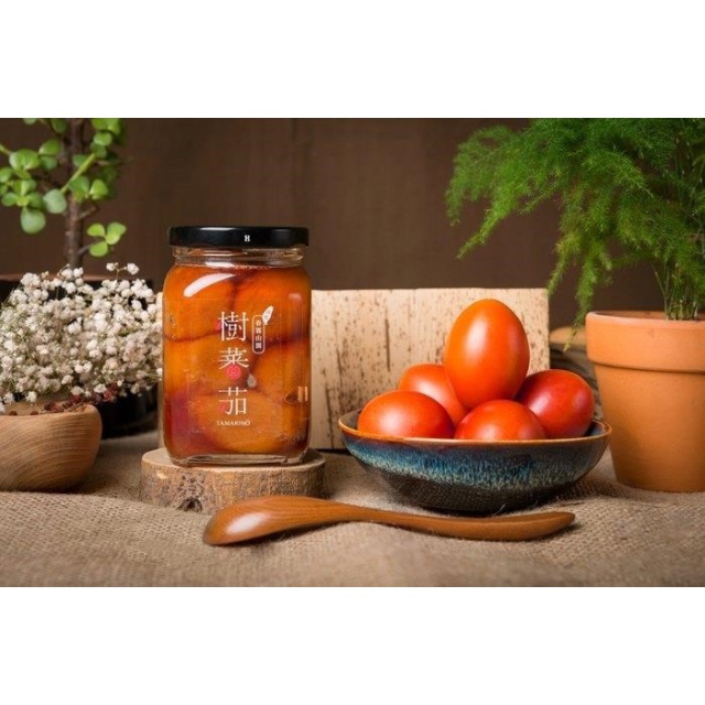 ◆整顆樹番茄去皮殺青◆慢火熬煮蜜汁浸泡而成