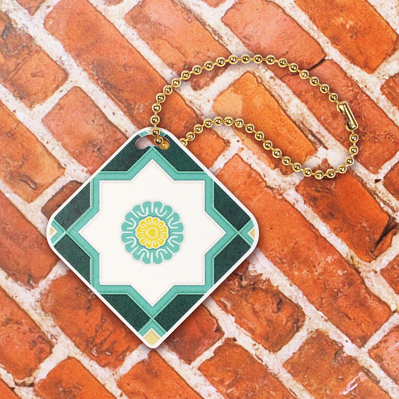 古色古香的花磚，其圖形豐富且別具意義 而如今「花磚悠遊卡」的出現 希望能讓您回憶起昔日的美好 並在任何場合，欣賞它所帶來的寧靜