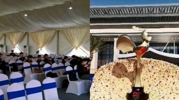 金雞獎強碰金馬獎！千萬打造「春晚規格」場佈讓網友傻眼：根本是土豪級靈堂