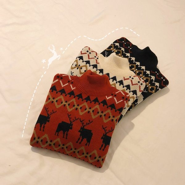 FINDSENSE品牌 秋冬季 新款 韓國 嘻哈 個性 長袖 運動 半高領 寬