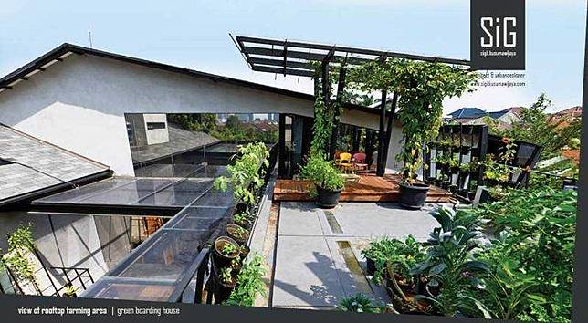 Rumah Beranda – Green Boarding House karya Sigit Kusumawijaya (Sumber: arsitag.com)