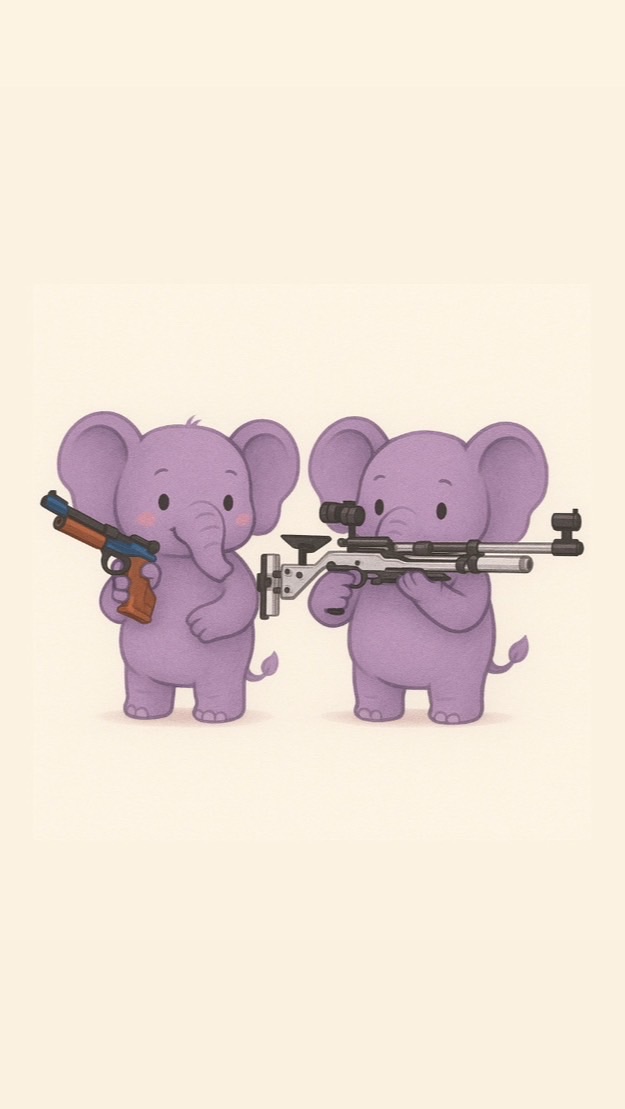 ชมรมยิงปืนลูกช้าง 2025 💜🐘✨