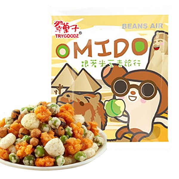 可能導致過敏現象**本產線亦生產花生製品----------------------------------------------------------【品名】航空米果-日式綜合米果(45小包) 