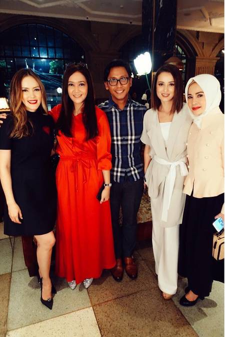 Sederet Artis Top Hadiri Peluncuran Lipstick Baru Cathy Sharon