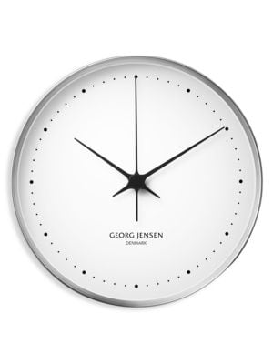 From the Henning Koppel Collection. The stringent aesthetic of the modernist Koppel Wall Clock is a 