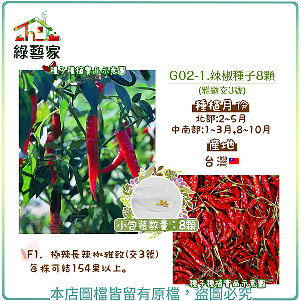 北部:2~5月,中南部:1~3月,8~10月 包裝：8顆 產地：台灣 F1，每株可結154果以上