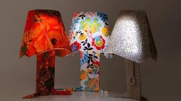 平面變立體！平面摺燈大玩立體創意