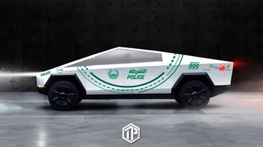 杜拜警方宣佈將採用 Tesla Cybertruck 作2020年警車！
