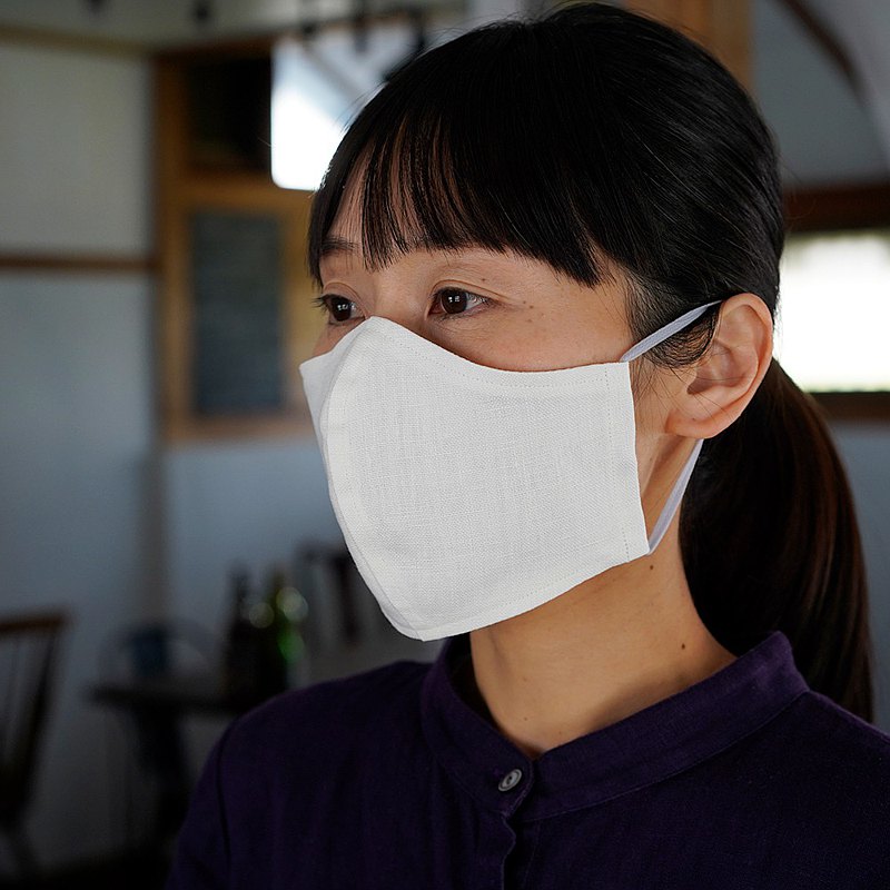 *最多需要6天才能發貨（週末除外）。 我們尚未驗證它是否可以抵抗花粉或病毒。但是，也建議那些渴望使用羅賓式口罩的人使用此口罩。外部材料是固體中等厚度的亞麻布，內部具有W紗布亞麻布的雙重結構。