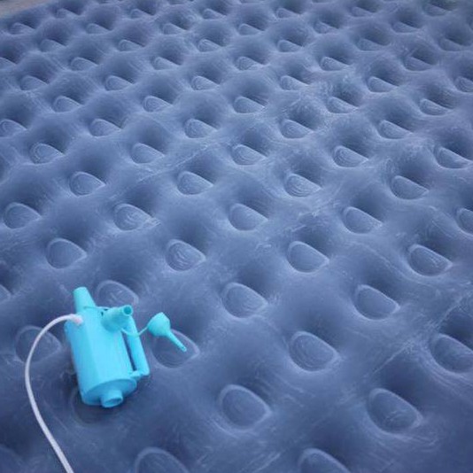 city camping獨立筒161氣柱充氣床組(含床包/旋風打氣機)【露營狼】