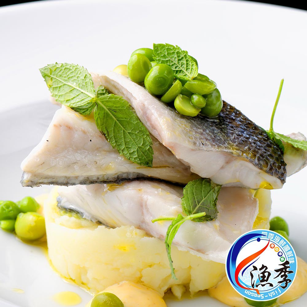 【漁季水產】送Hello Kitty保冷袋(大)-『團購』宜蘭山泉鱸蝴蝶切團購組(550G±10%/片)