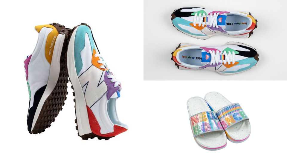 New Balance THE 327 PRIDE中性款，NT$3,280