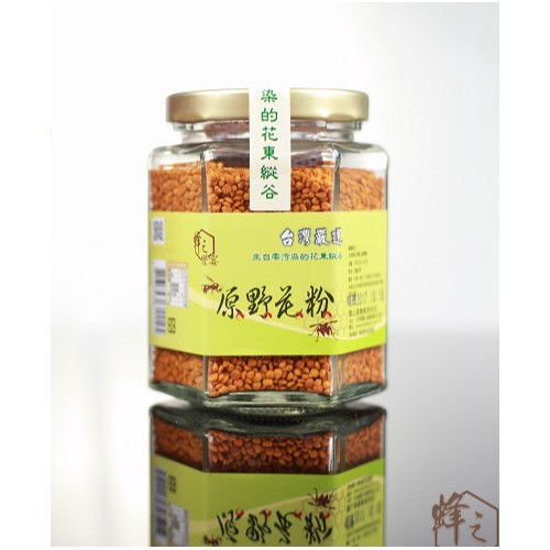 ★來自無污染的台東關山鎮★香香甜甜粉粉綿綿◎商品名稱: 原野花粉◎品牌: 蜂之饗宴◎內容量(g/ml): 160g◎數量: 1瓶◎保存方式: 常溫◎食用方式: 沖泡、即食◎內容物成分: 花粉◎食品添加