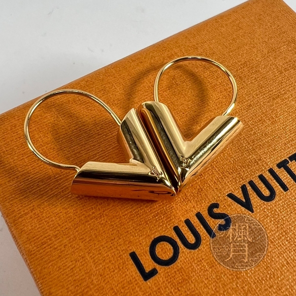 Louis Vuitton MONOGRAM Nanogram earrings (M00397)