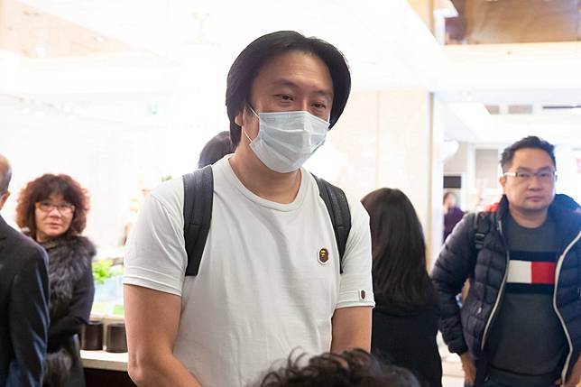李婭莎的經紀人Leo。記者季相儒／攝影