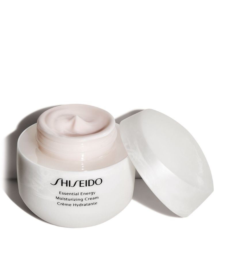 Switch your skin's glow on with Shiseido's Essential Energy moisturising cream. Designed for use bot