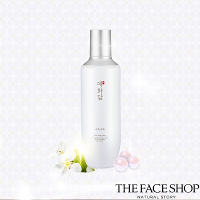 THE FACE SHOP菲詩小舖-蕊花譚雪丹純白化妝水 155ML