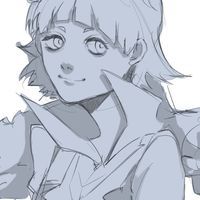 絵師さんが絵を投げるオプ