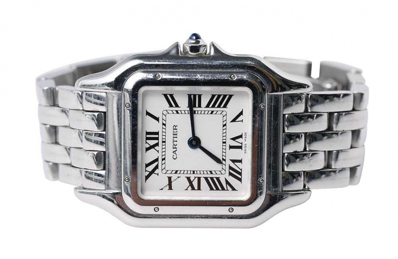 CARTIER PANTHÈRE DE CARTIER美洲豹腕錶 價格店洽 蔡黃汝先前買了一只ROLEX腕錶，但朋友認為太粗獷，勸敗CARTIER的女錶，不僅年輕、有設計感，也很適合私下穿搭。