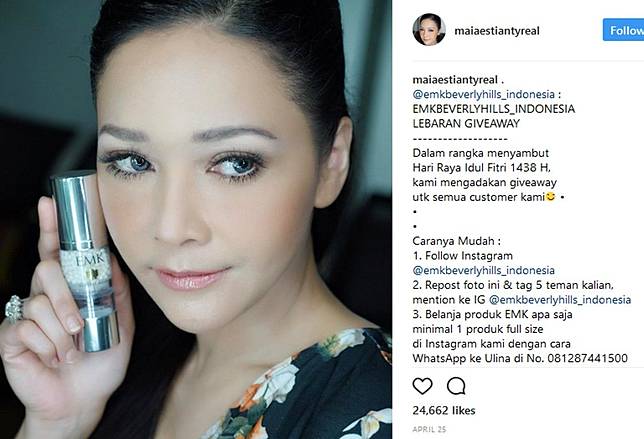 Dari Kue Kekinian, Kini Banyak Artis Ciptakan Brand Kosmetik Sendiri