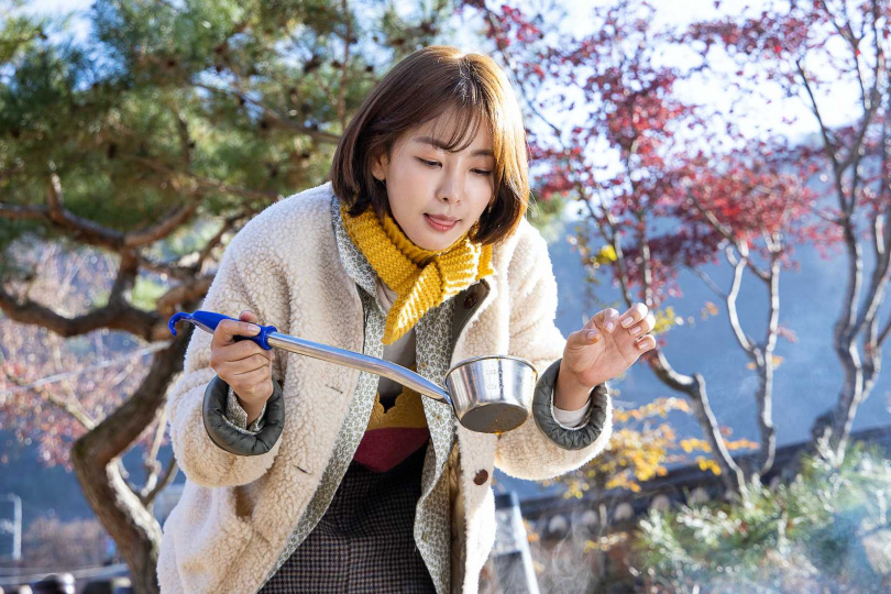 高媛熙透露，拍攝期間幾乎所有料理都是Eric親自料理，好手藝讓她驚艷直呼「真的非常好吃」。（圖／friDay影音提供）