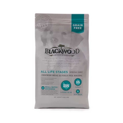 柏萊富 全齡犬無穀低敏純淨配方(雞肉+豌豆)5LB