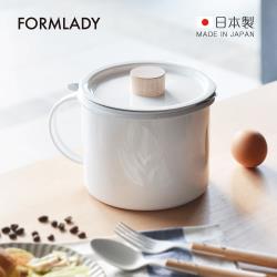 日本FORMLADY 小泉誠 kaico日製琺瑯濾油壺(附活性碳過濾器)-1.8L