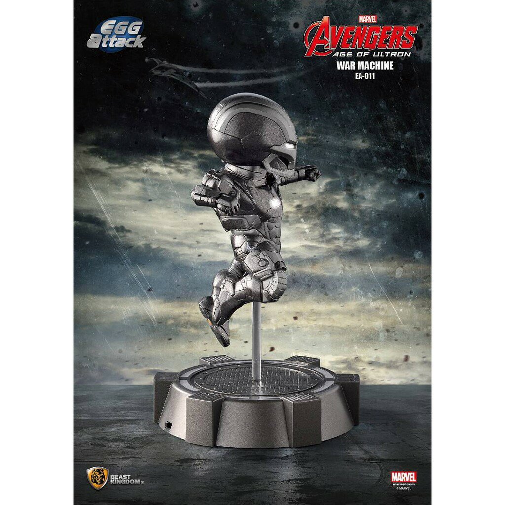 【鋼普拉】現貨 野獸國 Egg Attack EA-011 復仇者聯盟 : 奧創紀元 戰爭機器 鋼鐵人 LED燈 可動